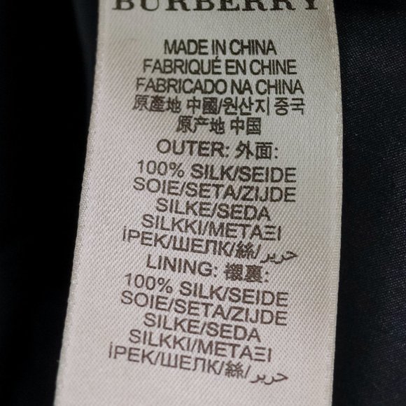 Burberry Beat Check Silk Peplum Tank - Picture 10 of 12